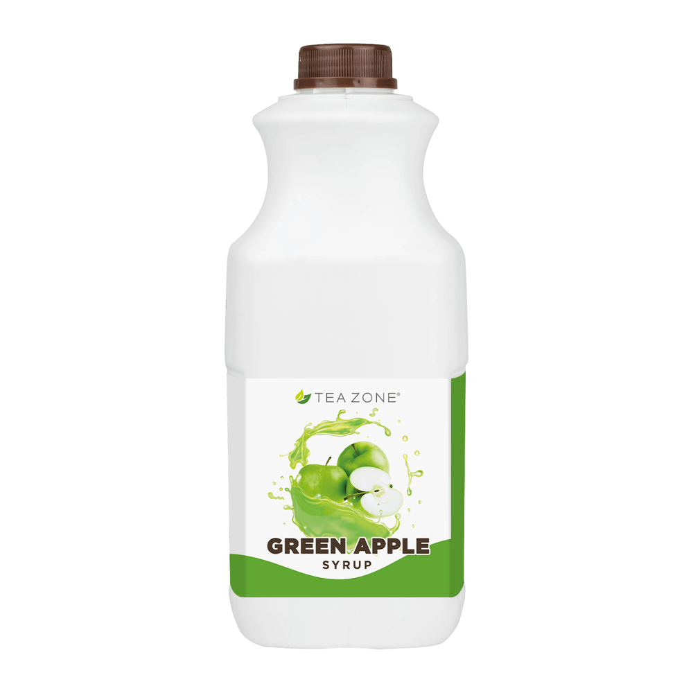 Tea Zone Green Apple Syrup (64oz), J1020