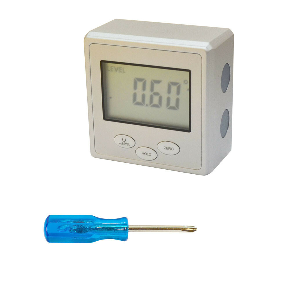 Angle Cube Digital Magnetic Protractor Gauge Level