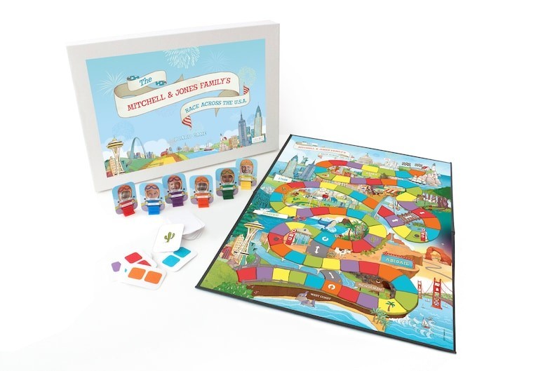 Personalized Board Game | Custom Board Game | Family Game Night