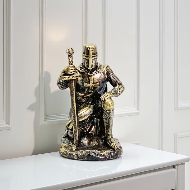 Crusader Knight Silicone Mold – For Resin