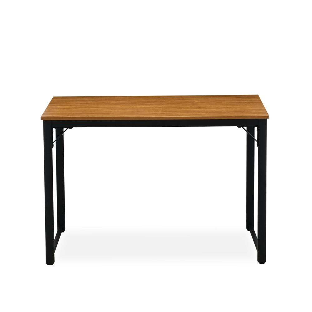 Parmer 3 Pc Kitchen Set - 1 Modern Dining Table and 2 Mid Century Benches in...
