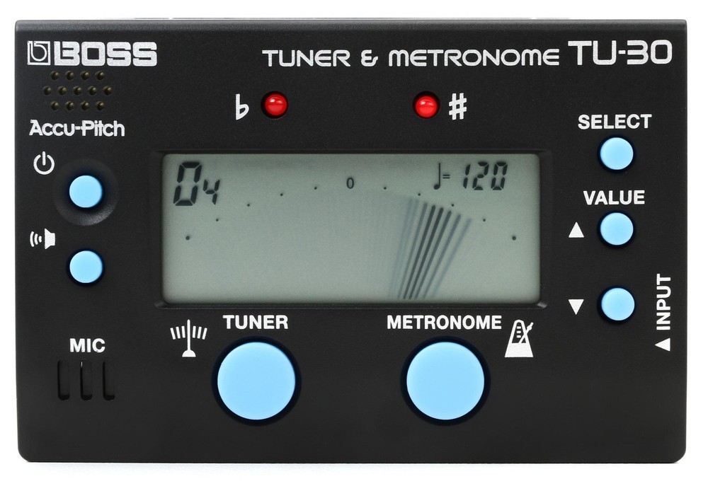 Boss TU-30 Metronome & Tuner