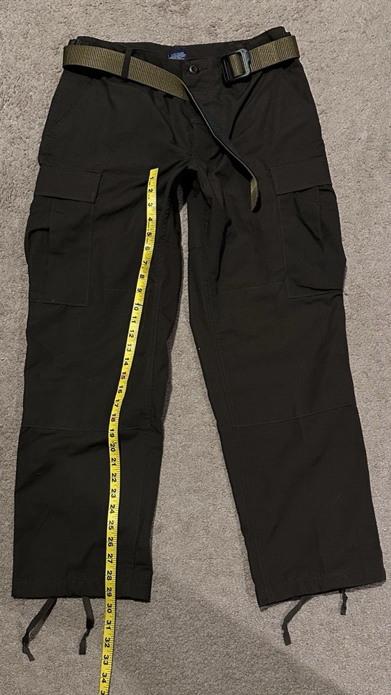 PROPPER Men's Sheriffs Brown Cotton-Poly Pants Medium Short