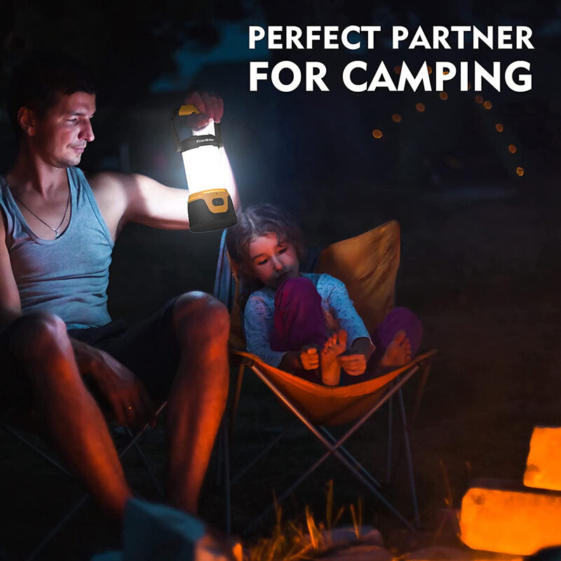 EverBrite Rechargeable LED Camping Lantern Power Bank Function 5 Lighting Modes