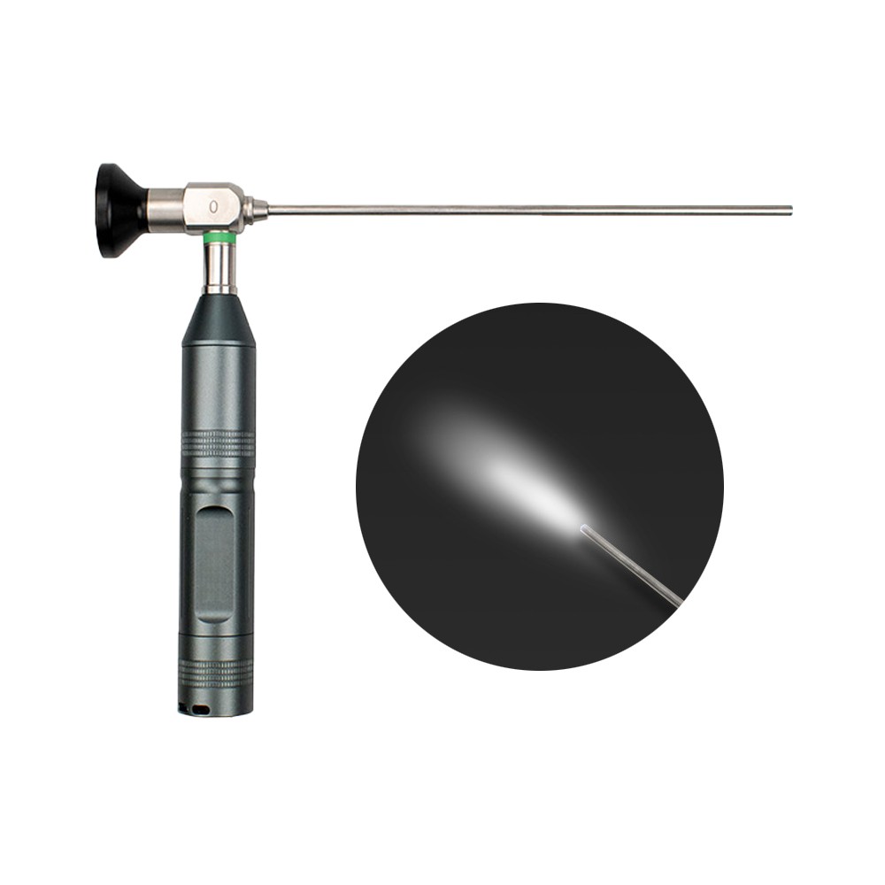 Cold Light Source Brightness Adjustment&3 Connecor-Rechargeable Endoscope