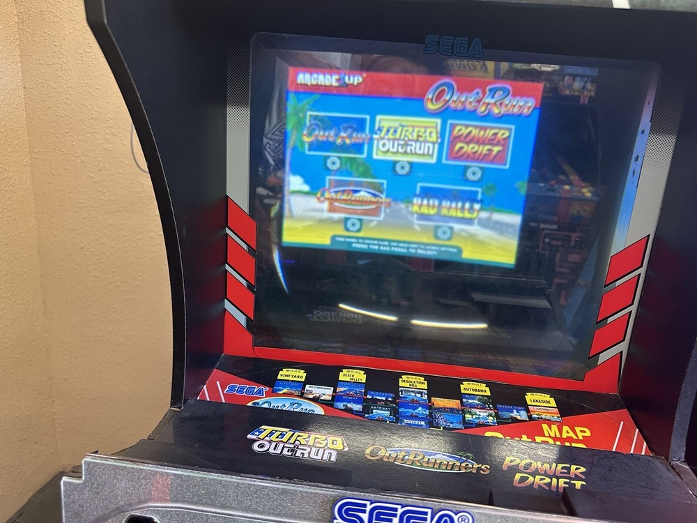 OUT RUN ARCADE 1UP Modified Sit Down - Arcade