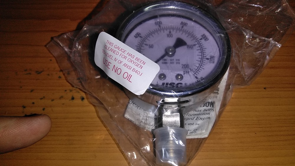 USG Ametek Gauge 200psi