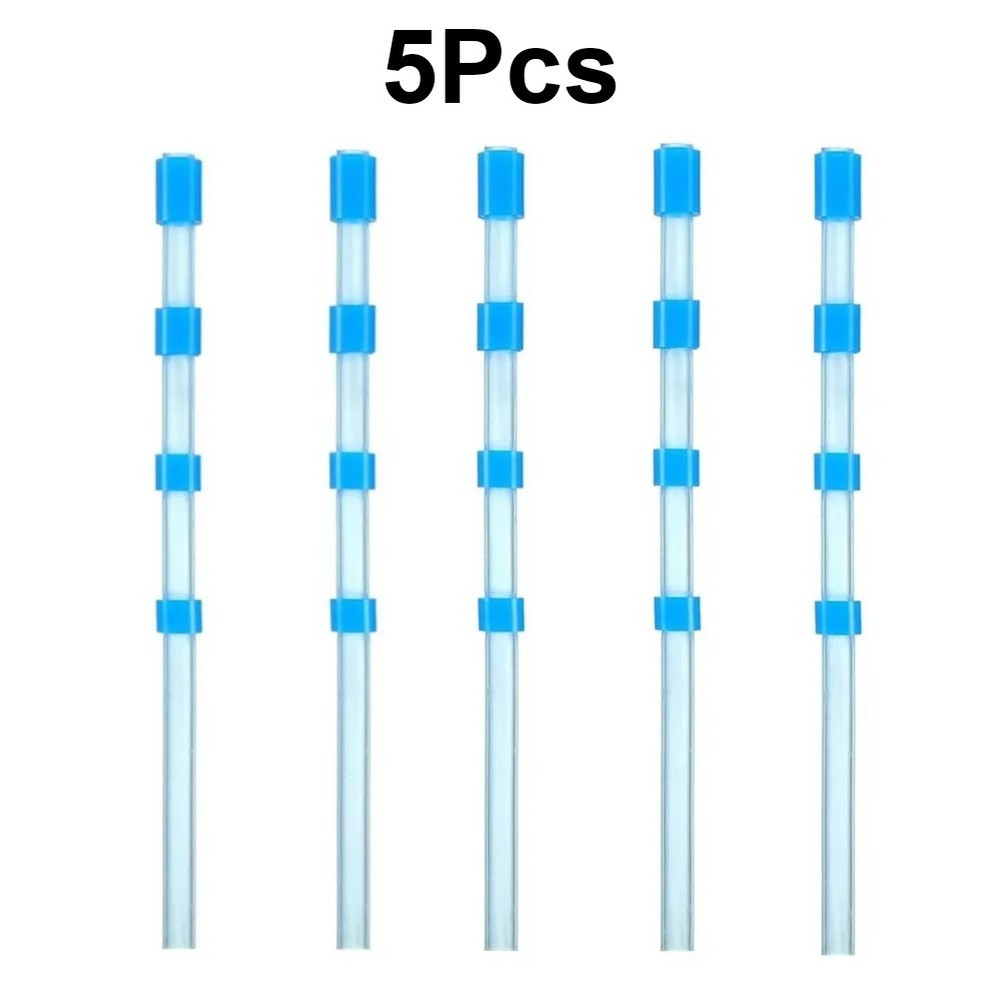 5Pcs Flexible Replacement Soft Tubes for Car Interior Cleaning Accessories