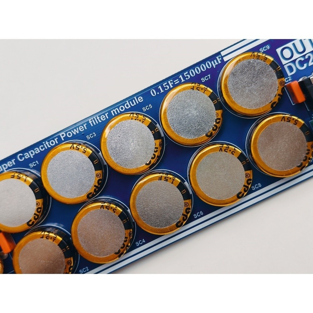 Supercapacitor Module Transient Suppression Plug-and-play INPUT OUTPUT Terminals