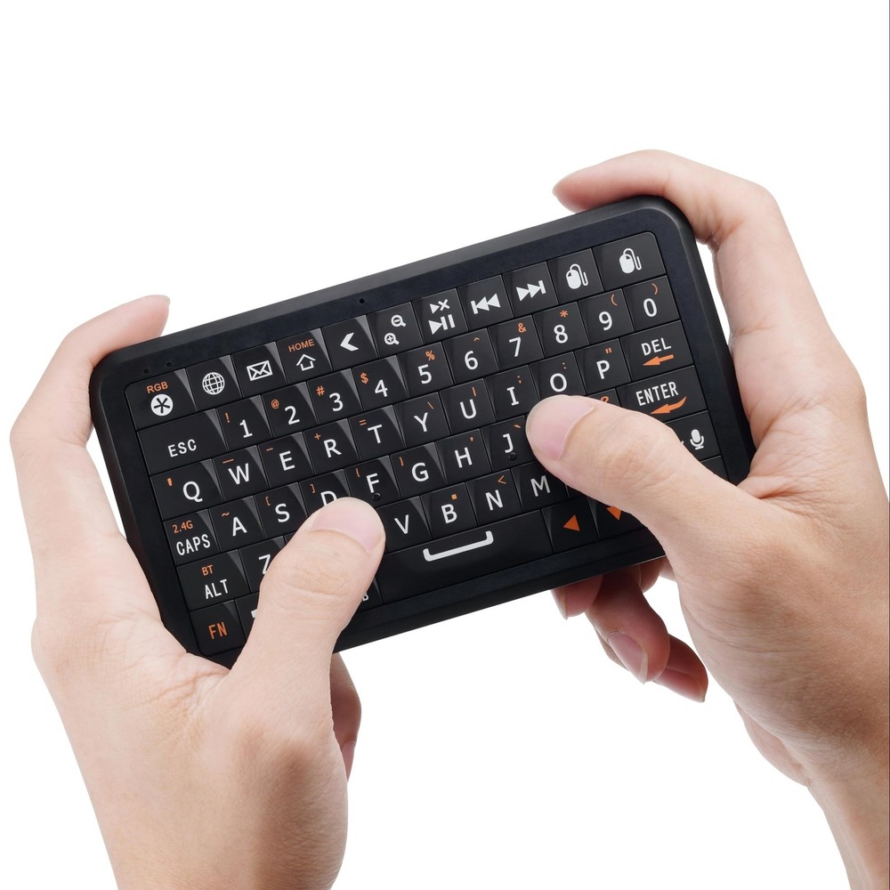 Winmax B1 Pro Mini Wireless Keyboard with Solid-State Retro Clicky Keycaps,84...