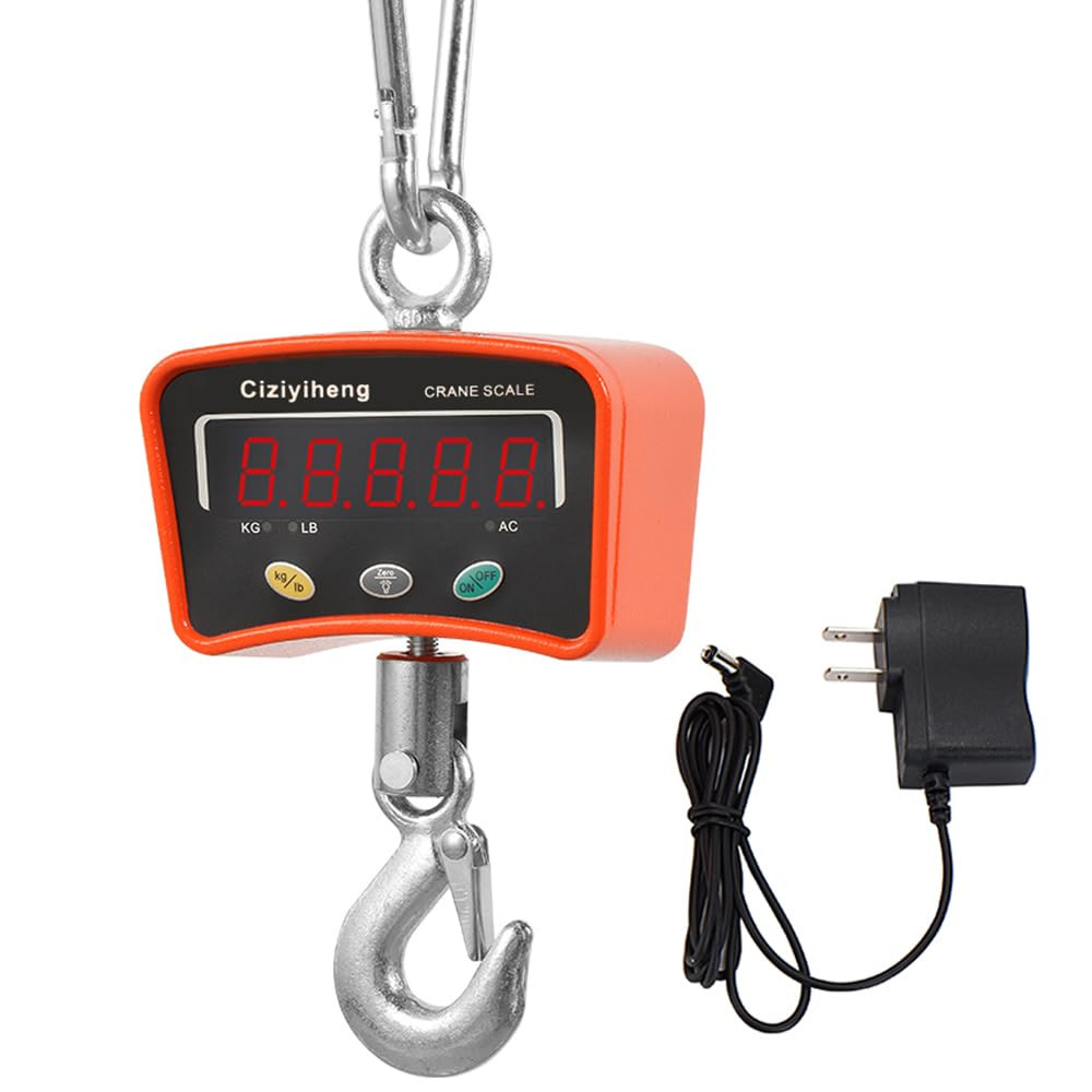 Digital Hanging Scale Industrial Crane Scale with Precision Sensor Suitable for