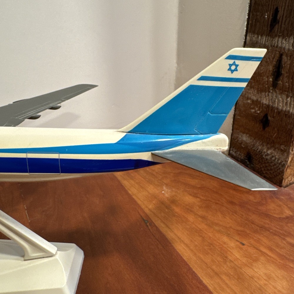 El Al 747-200 Cargo vintage desktop model 1:250