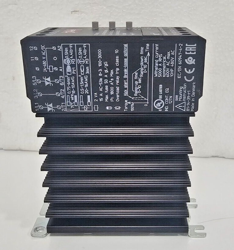 Danfoss 175G4005 VLT Soft Starter Controller MCD 100-007