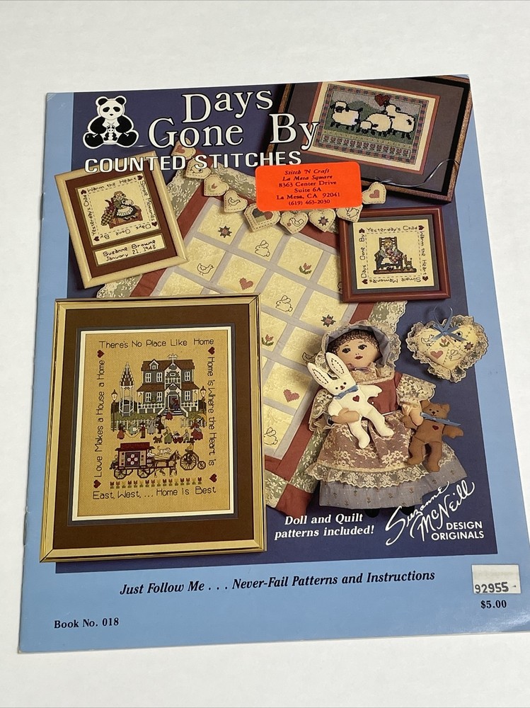 Suzanne McNeill Days Gone By Cross Stitch Pattern