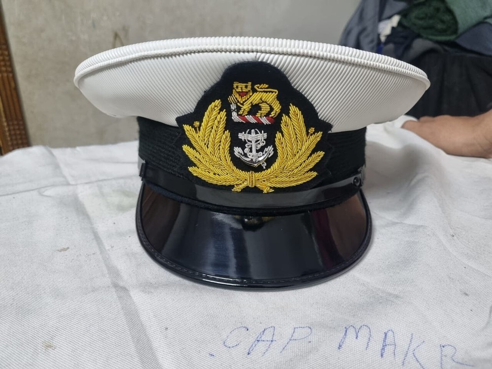 S.A. Navy Officers Peak Cap