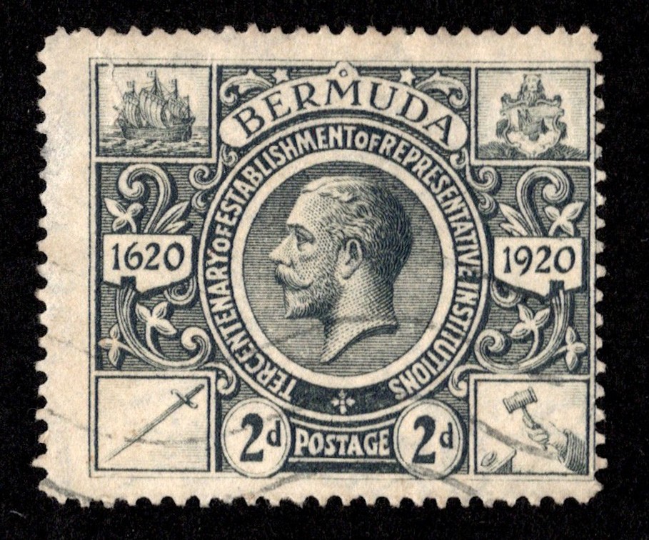 Bermuda Scott 74 Used.