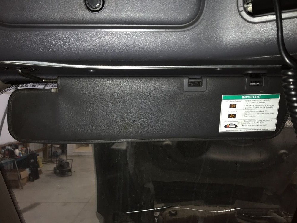 Freightliner CASCADIA Left/Driver Interior Sun Visor - Used