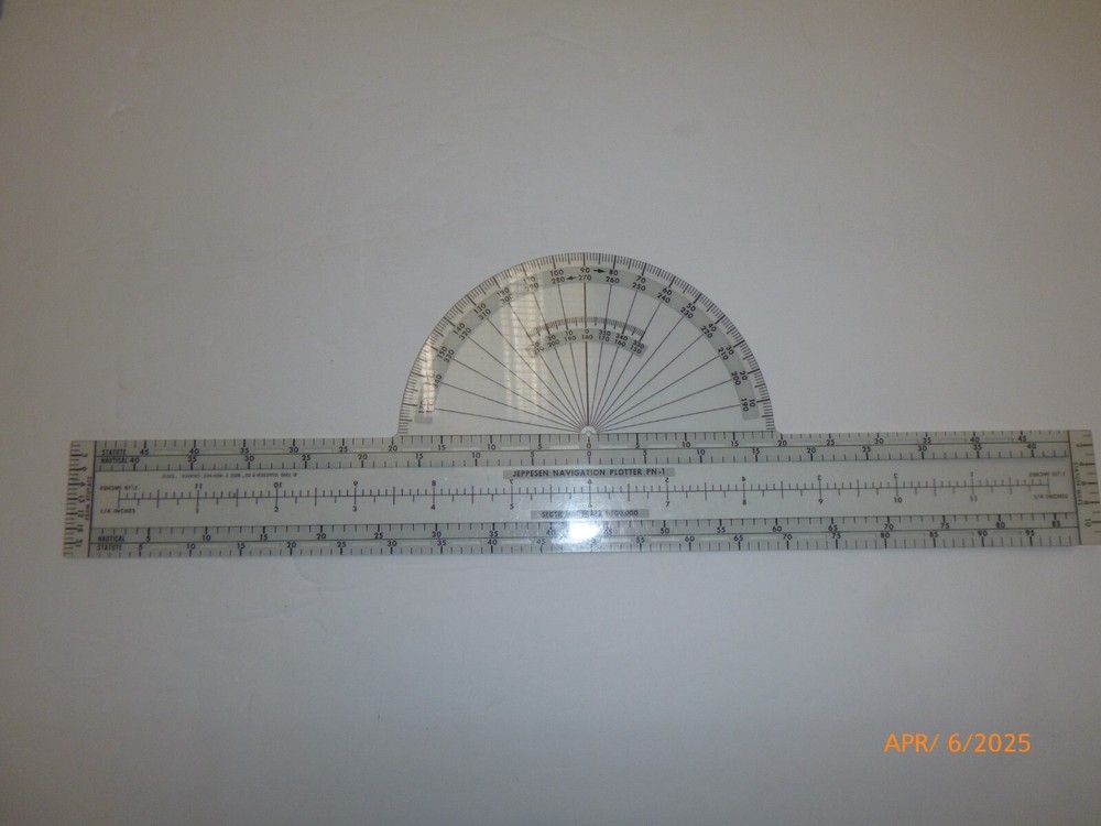 Jeppesen Aviation Model: PN-1 Navigation Plotter