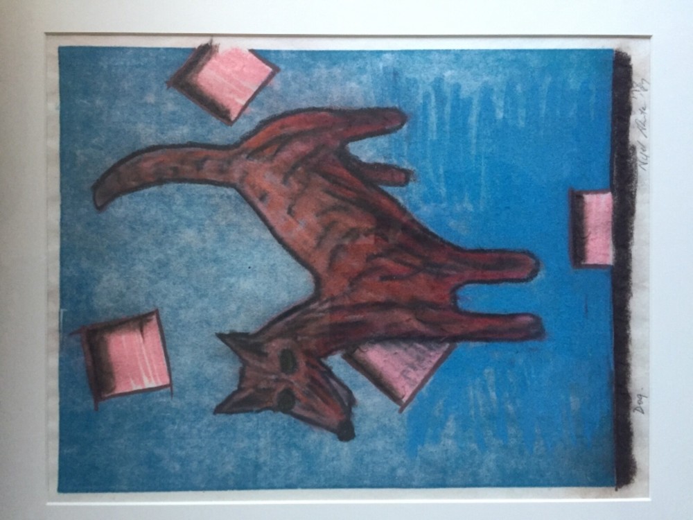 NIGEL WHITE (Australia 1958-) Original pastel drawing