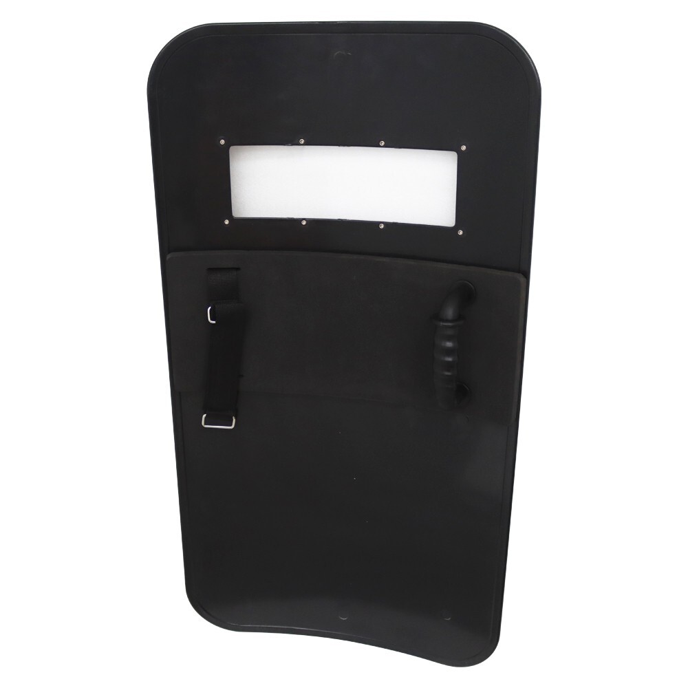 Hand-Held Anti-riot Shield Security Protection Portable PC Protective Shield New