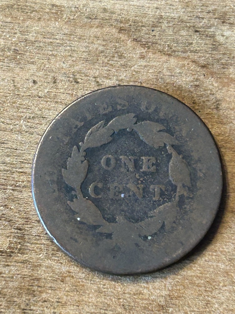 1835 Braided Hair Large Cent G