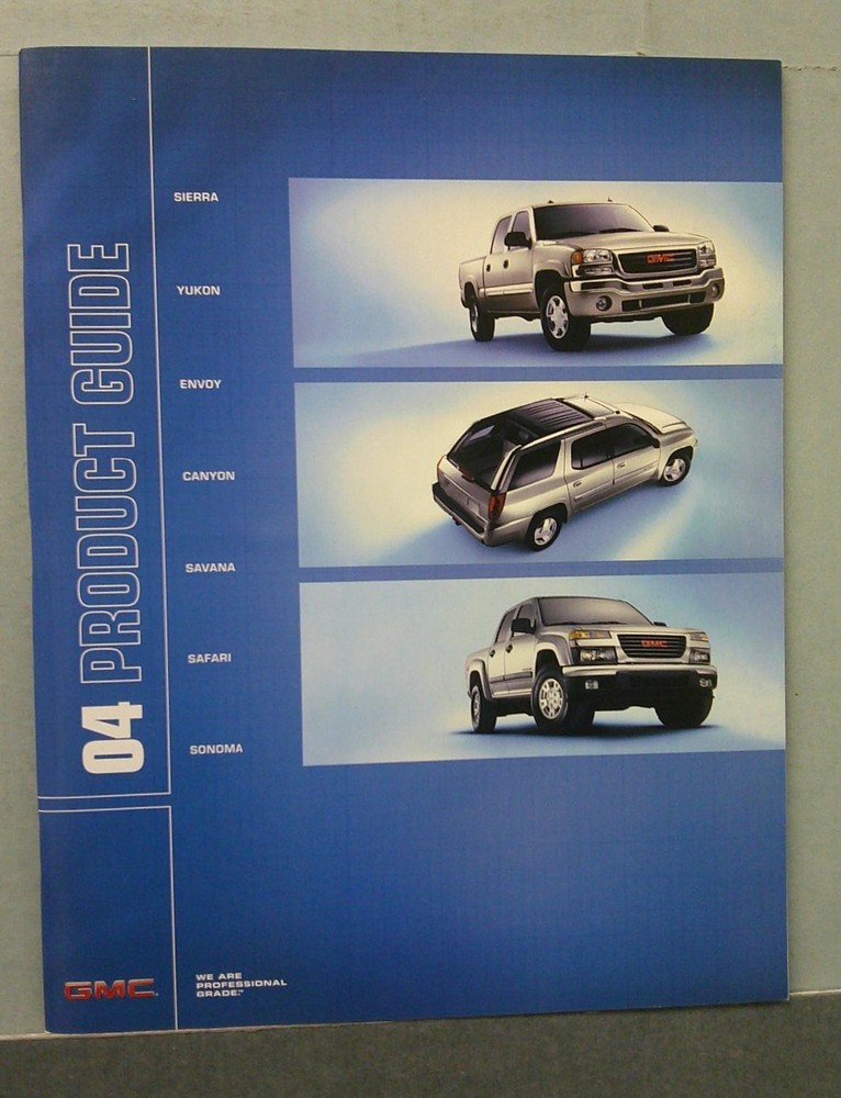 2004 GMC Sales Catalog