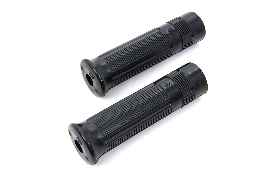 Black Beck Plastic Grip Set fits Harley Davidson