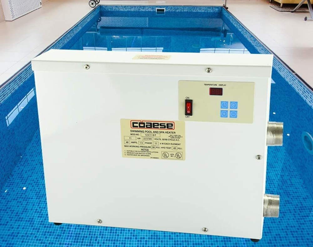 15KW Water Thermostat Swimming Pool &SPA Bath Hot Tub Electric Water Heater 380V