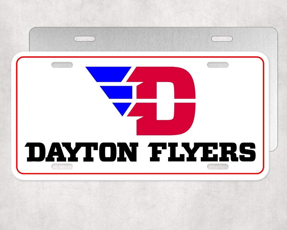 License Plate Tag Dayton University Flyers