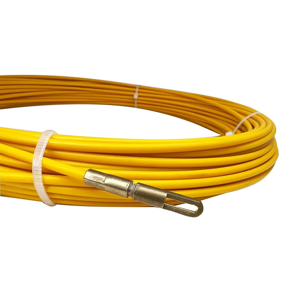 Fiberglass Running Cable Puller Fish Tape Pull Push Wire Puller Wire Cable Ru...