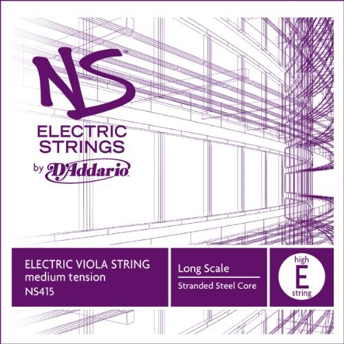 D'Addario NS Electric Viola Single Low E String, Long Scale, Medium Tension