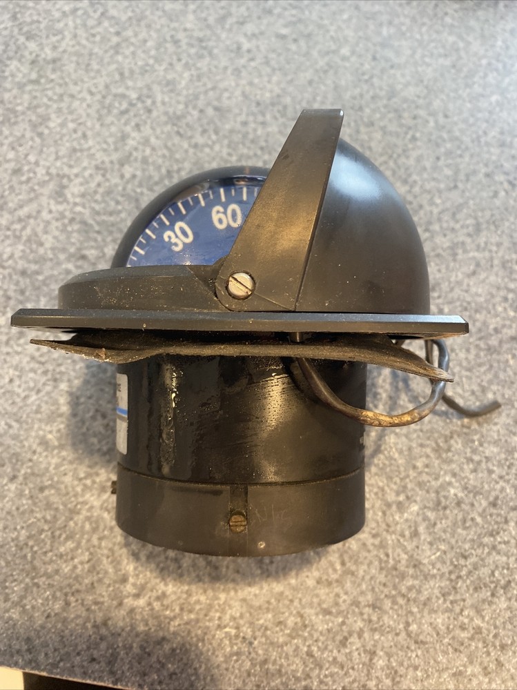 Ritchie Powerdamp Plus SS1000 Compass Blue Dial