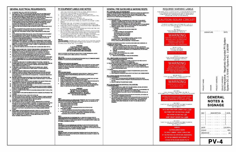 Residential Solar Permit Package Services