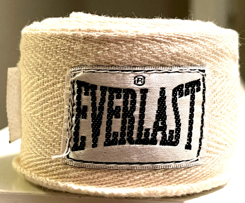 Everlast 120" Boxing Handwraps - Natural