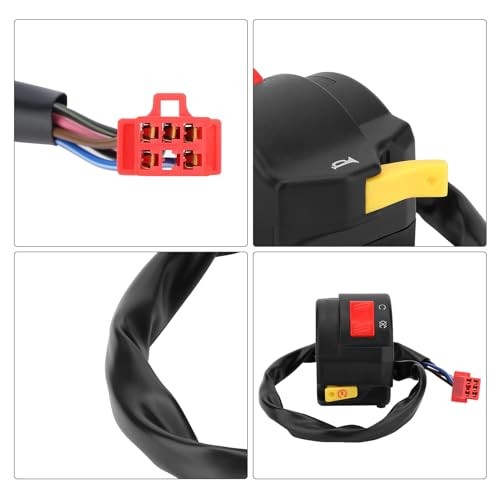 Left Handlebar Switch Start Kill Stop Horn Compatible with Polaris 2016-2022