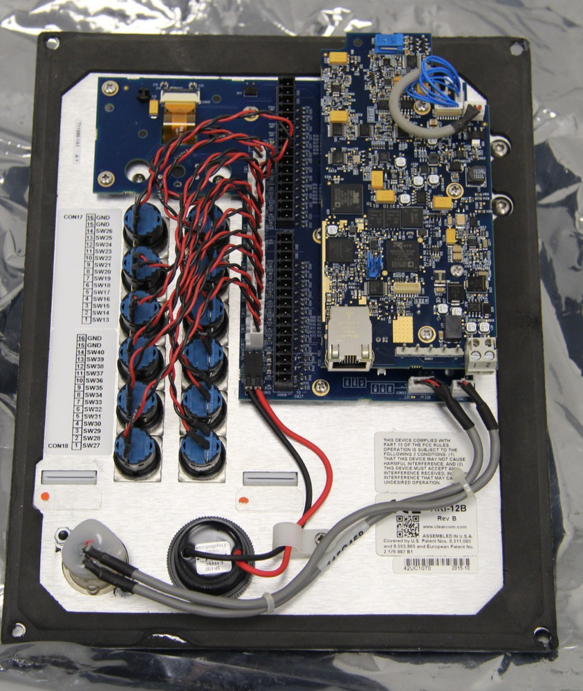 Clear-Com HRI-12B Ride Control 12 Button KB Station