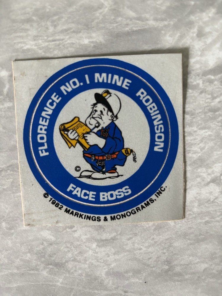 Coal Mining sticker (2025 Listing) Item 42