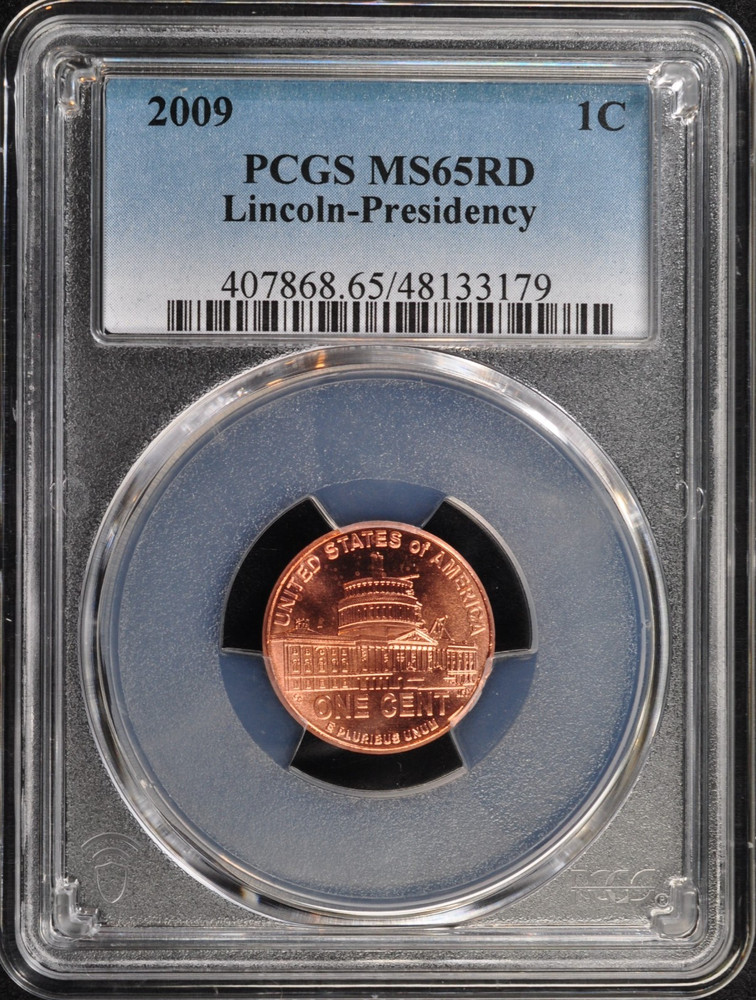 2009 Lincoln-Presidency Penny PCGS MS65RD