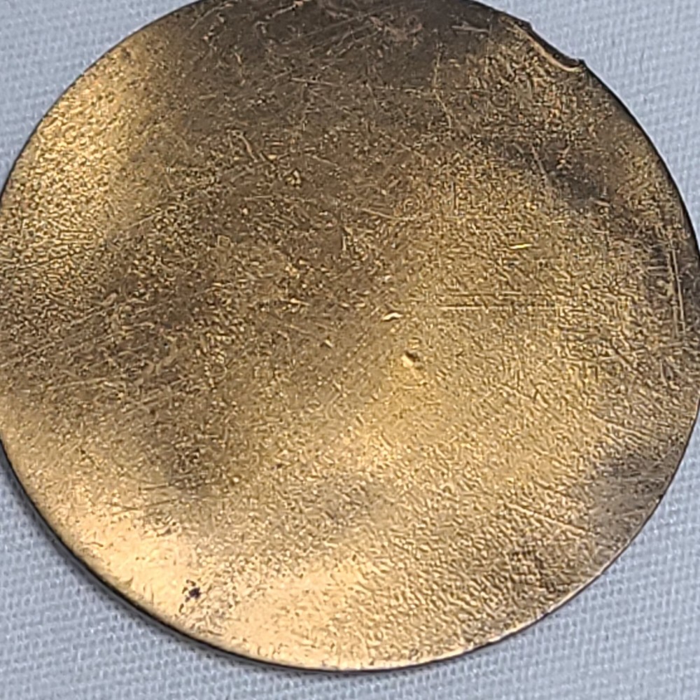 Commander In Chief Isaac W Sharp Commemorative Medallion Needs Repair