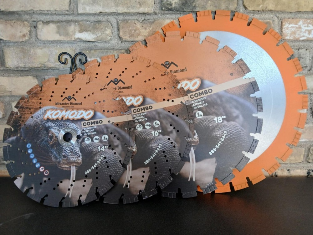 KOMODO Combination Diamond Blades