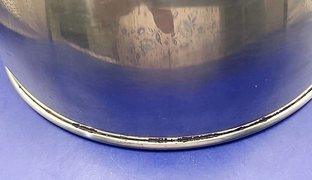 Oneida Stainless Tea Kettle Immaculate 2 Qt Clean Glossy