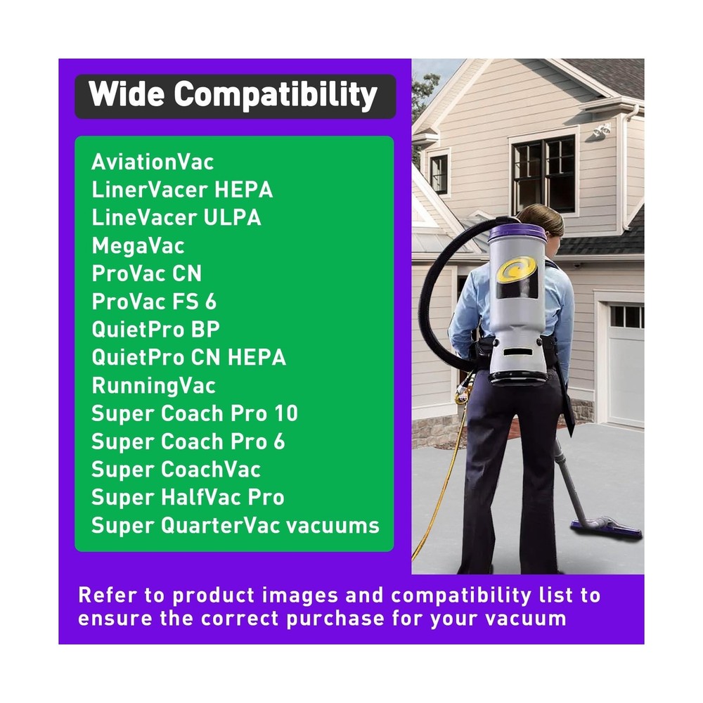 50ft 101678 Extension Cord Compatible with ProTeam Backpack Vacuum,... Fast Ship