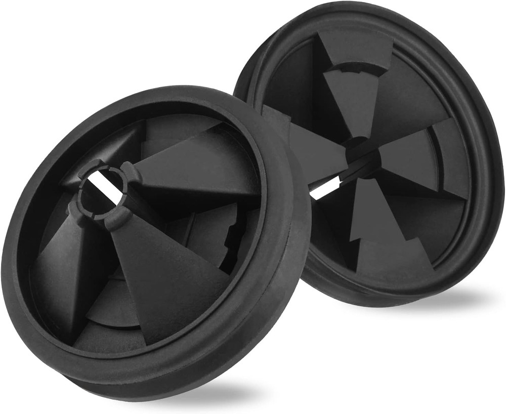 2 Pack Garbage Disposal Splash Guard 3 3/8 EPDM Sink Baffle QCB-AM