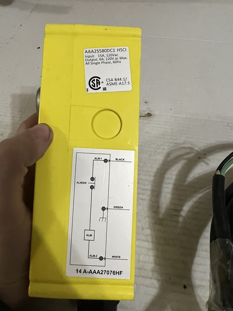 otis aaa25580dc1 Silencer / Buzzer Box New Open Box