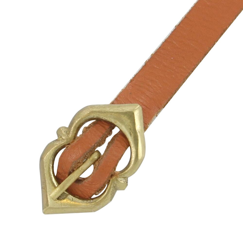 Renaissance Medieval Solid Brass Strap Buckle Ideal for Belts Hinged Belt Lock