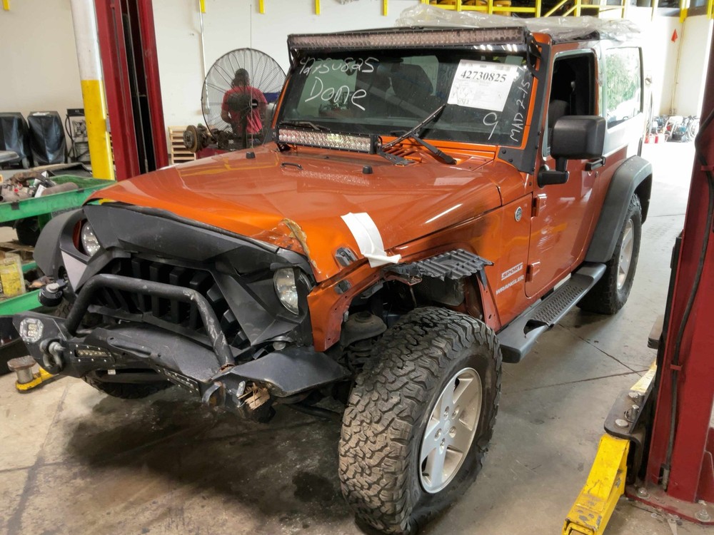 Used Windshield Frame fits: 2011 Jeep Wrangler Grade A