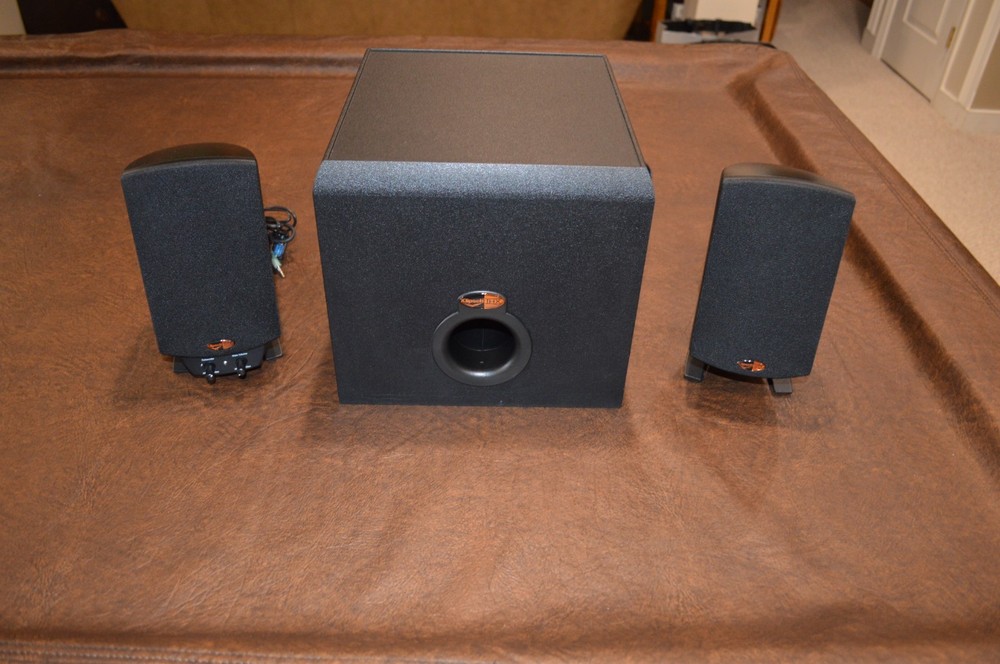 Klipsch ProMedia 2.1 Computer Speaker System Speakers & Subwoofer