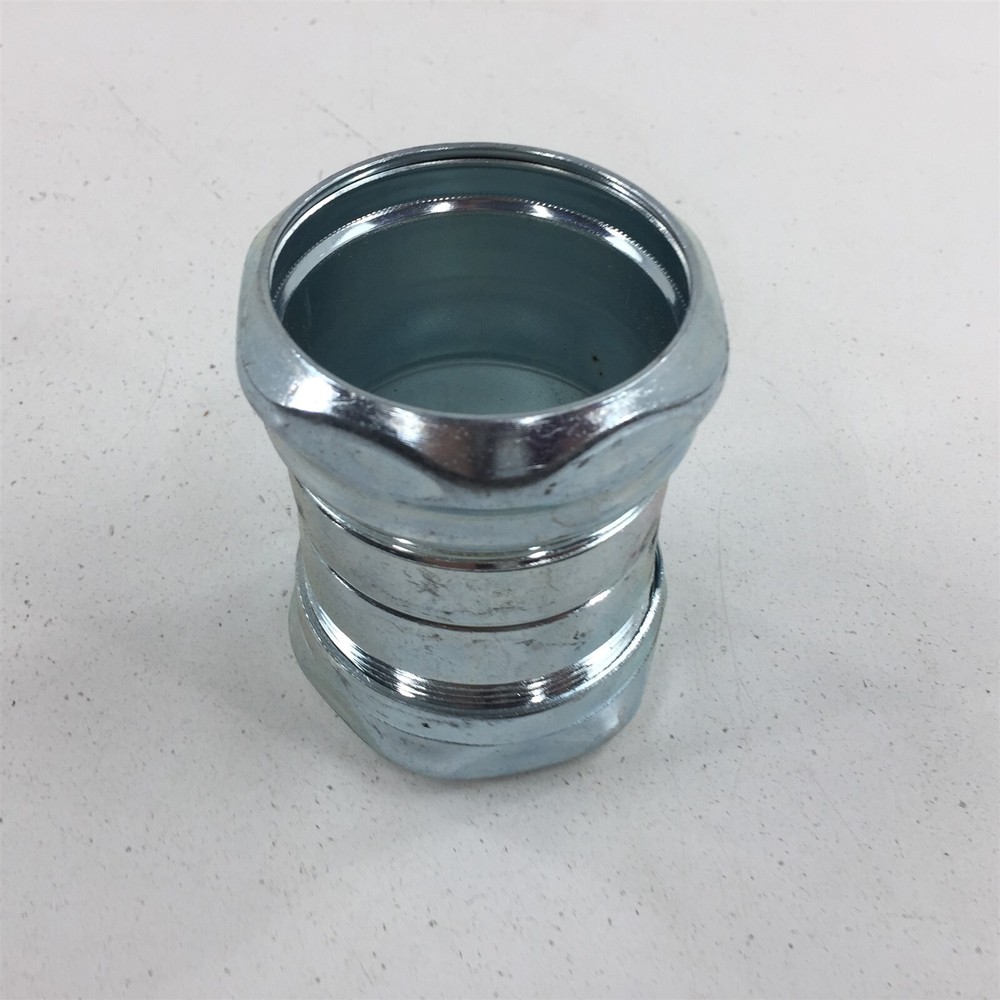 (12) ME 2" ETP Conduit Connectors Coupling Compression Type