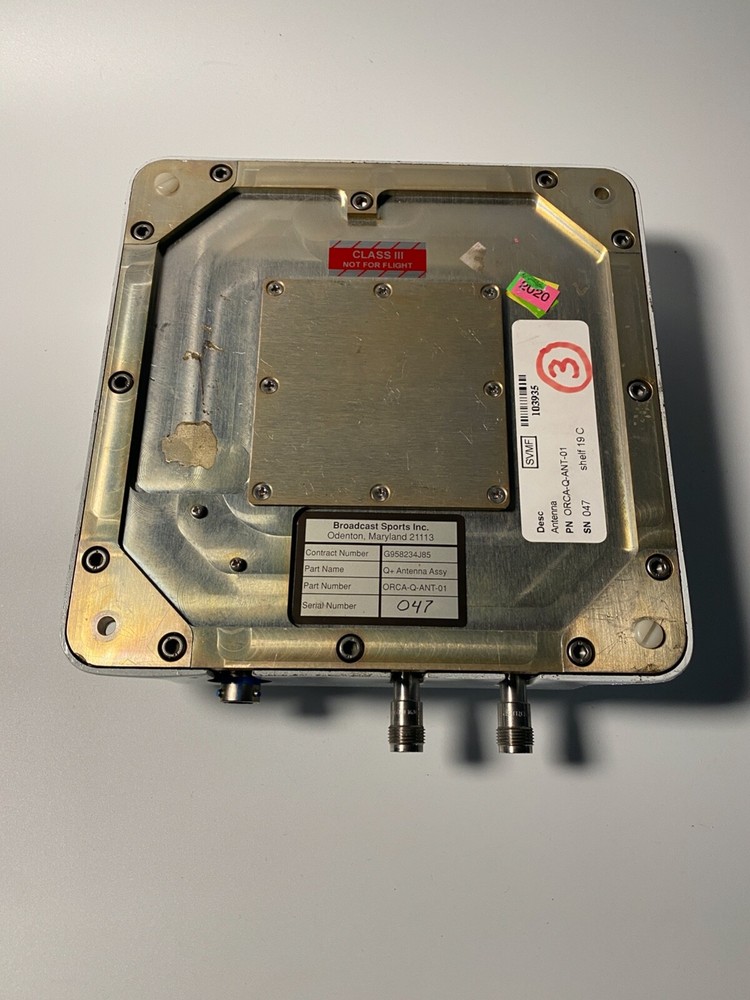 NASA Owned Shuttle Vehicle Antenna Assembly