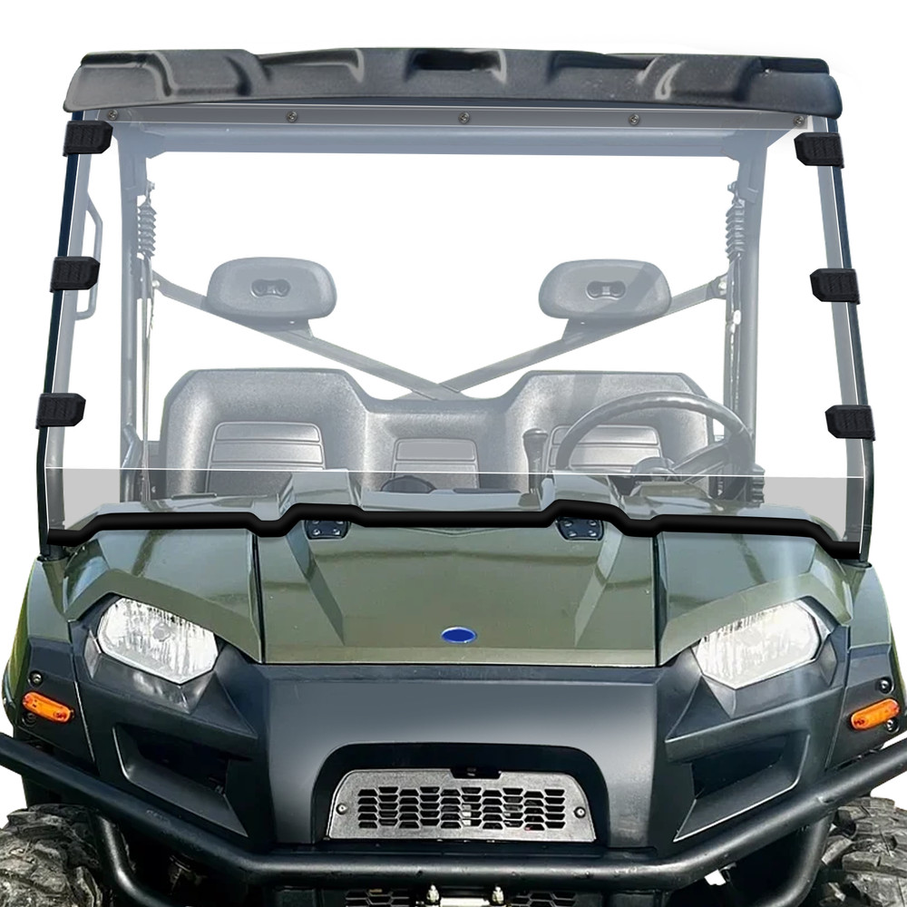 For 2010-2016 Polaris Ranger XP 800 570 Scratch-Resistant Front Full Windshield